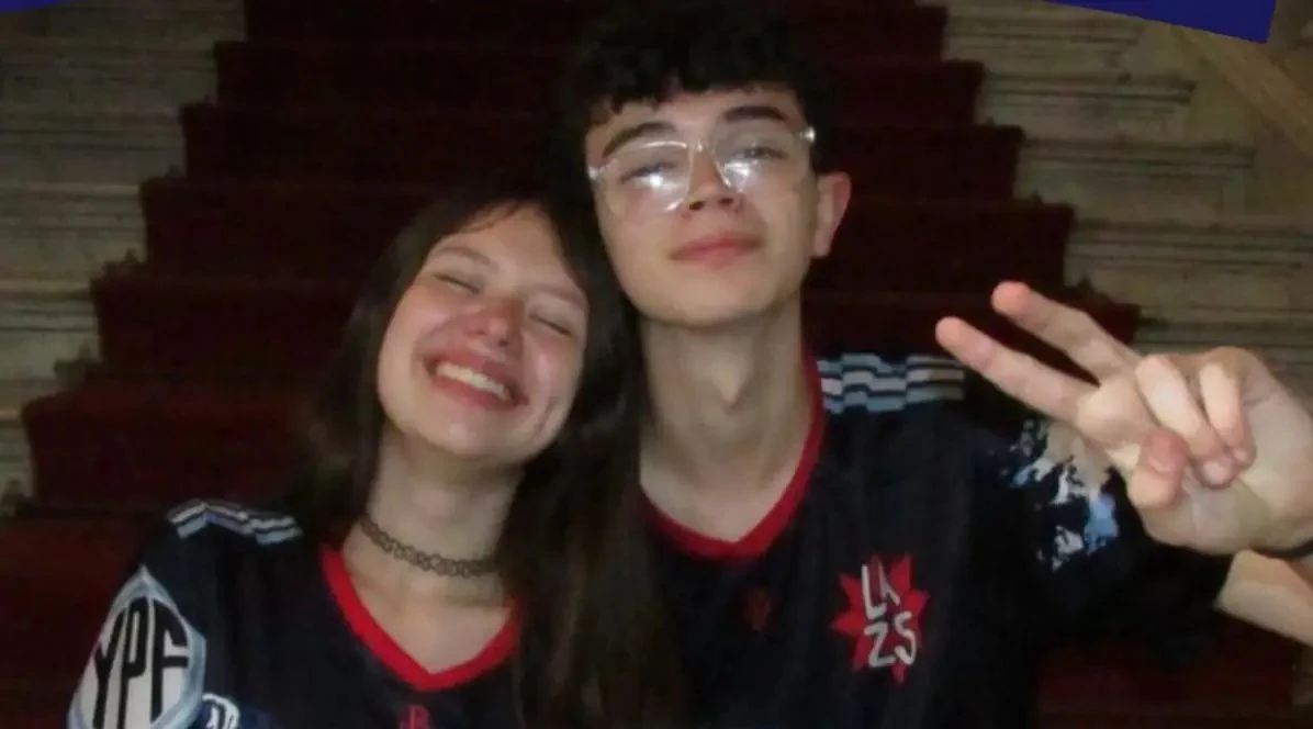 Luna Belinky y Mati Rasc, de La 25