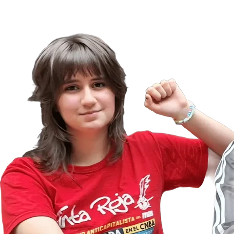 Sofía Ferruccio, candidatura de Tinta Roja
