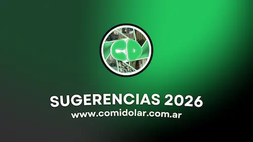Dejá tu sugerencia para ComiDólar 2026 - ComiDolar