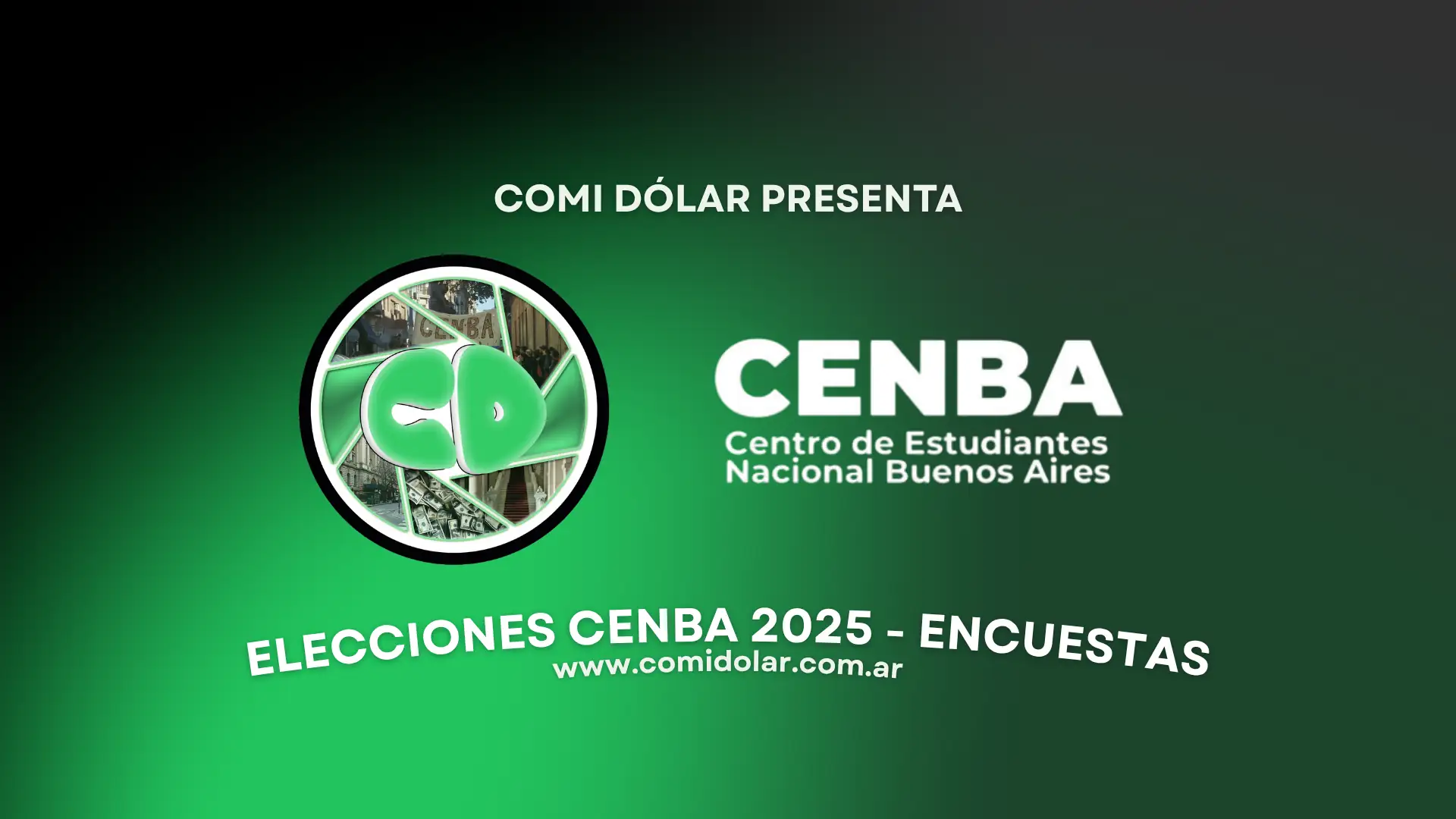 Resultados Encuestas Elecciones del CENBA 2025 - ComiDolar